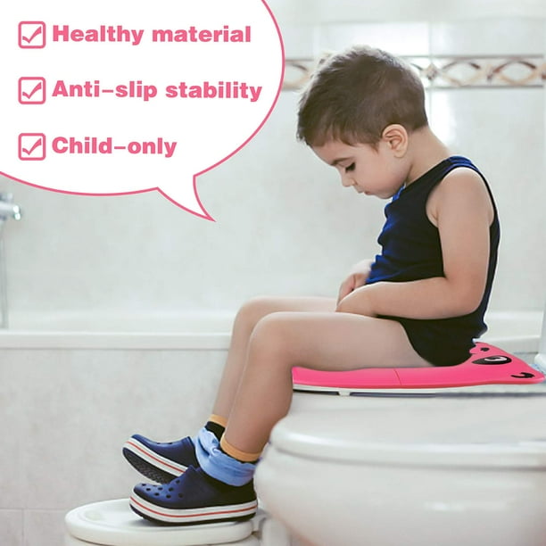 Upgrade Portable Potty Seat with Splash Guard for Toddler