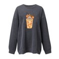 thumbnail image 3 of Ichuanyi liquidación de halloween de halloween halloween estampado holgazanería blusa de manga larga redonda de cuello redondo ICHUANYI WER202308216089, 3 of 3