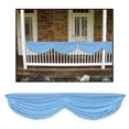 thumbnail image 2 of Beistle Pack of 6 Light Blue Baby Shower Fabric Bunting Hanging Decorations 70", 2 of 2