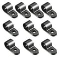 thumbnail image 2 of 10Pcs Nylon R-type Cable Clamp Organizer Cord Clips for Wire Management 12.7mm, 2 of 3