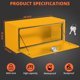 thumbnail image 3 of QinaQin Caja de herramientas de acero con cerradura, cofre bajo chasis impermeable y de perfil bajo para organizar herramientas y equipo en pickup, RV o remolque, 3 of 8