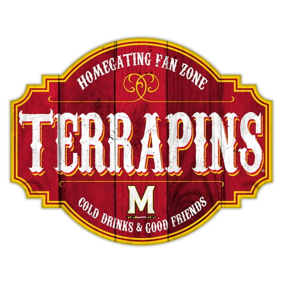 Maryland Terrapins 24'' Homegating Tavern Sign