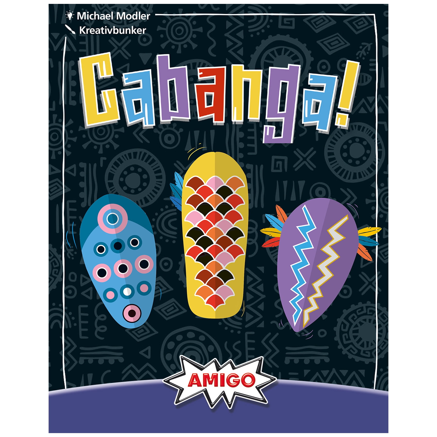 Amigo Games Cabanga – a Fast and Fun Party Game for Kids, Teens, and Adults