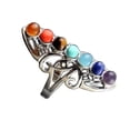 thumbnail image 1 of Anillo de Plata Con piedras naturales Yuyangstore Ajustable, 1 of 8