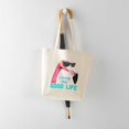 thumbnail image 5 of CafePress - Living The Good Life Tote Bag - Unisex Canvas Tote Bag, Beige, 1-Piece, 5 of 7