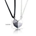thumbnail image 2 of Kcodviy Couple Necklaces A Pair Of Love Necklaces New Wishes Stone Couple Necklaces Heartbroken Stitching Necklaces Men'S And Women'S Set Gifts For Women Necklaces Lon, 2 of 4