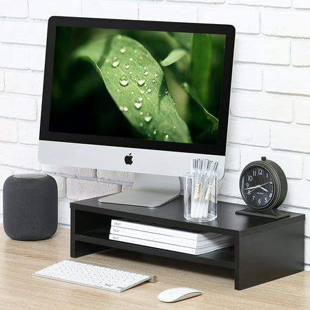 Fitueyes Computer Monitor Riser Stand With Storage E 21 3 Inch 2 Fitueyes Computer Monitor Riser Stand With Storage E 21 3 Inch 2 Shelves Dt205401wb