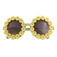 thumbnail image 3 of Gafas de sol de flores Gafas de flores novedosas Decoración retro Regalos de cumpleaños Gafas de gafas florales novedosas para bebés Fiesta de Amarillo Yinane anteojos lindos, 3 of 8