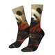 thumbnail image 1 of Fotbe Jungle Meditating Panda Calcetas Largas con Estampado para Hombre y Mujer – Calcetas de Compresión Transpirables y Elásticas, Viajar y Uso Diario Talla 5-11, 1 of 6
