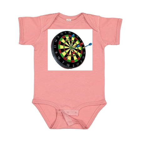 

Inktastic Dart Board Boys or Girls Baby Bodysuit