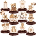 thumbnail image 1 of Centros de mesa en forma de panal para baby shower Bencailor Bear x12, 1 of 6