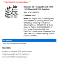 thumbnail image 2 of Ball Joint Kit - Compatible with 1996 - 1999 Chevy K1500 Suburban 1997 1998, 2 of 2