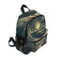thumbnail image 2 of FORMRS School Backpack with Front Zippered Pocket 12" Student Travel Daypack, Whale and Moon, 2 of 6
