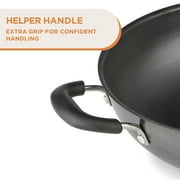 Supor 12.6 inch Metal Utensil Safe Iron Wok, FC32T11C