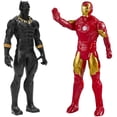 thumbnail image 2 of [BUNDLE 2-PACK] - Marvel 6-inch Action Figures - Iron Man and Black Panther (Erik Killmonger), 2 of 4