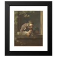 thumbnail image 2 of Jean-Baptiste-Siméon Chardin 12x14 Black Modern Framed Museum Art Print Titled - Soap Bubbles (Probably 1733-1734), 2 of 5