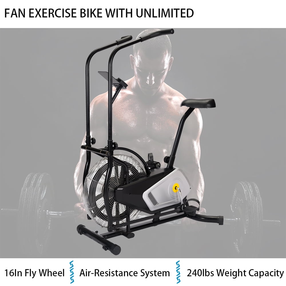 upright fan exercise bike
