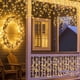 thumbnail image 3 of Decoración navideña 2023 Led Luces de carámbano Cortina al aire libre Guirlanda Caída 0.5 / 0.6 / 0.7M Guirnalda de calle en la casa Año Nuevo 2024 Impermeable Fairy String Lights Decoración de bodas, 3 of 4