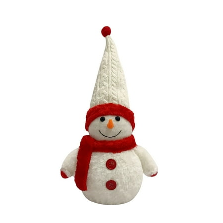 

Christmas Glowing Snowman Doll Ornaments Snowman Glowing LED Holiday Light Winter Holiday Party Home Decor