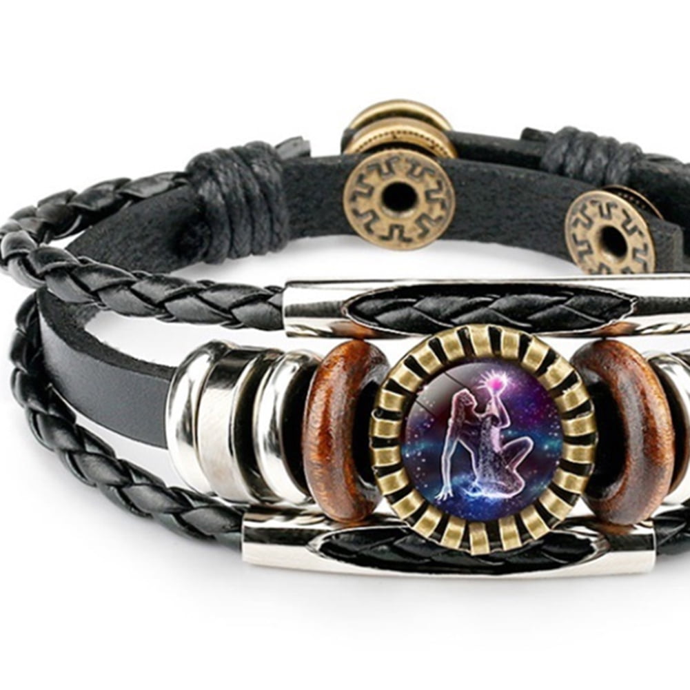 Women Fashion Leather Cute Infinity Charm Wrap Bracelet Bijoux Punk Style Nouveau P Women Fashion Leather Cute Infinity Charm Wrap Bracelet Bijoux Punk Style Nouveau P