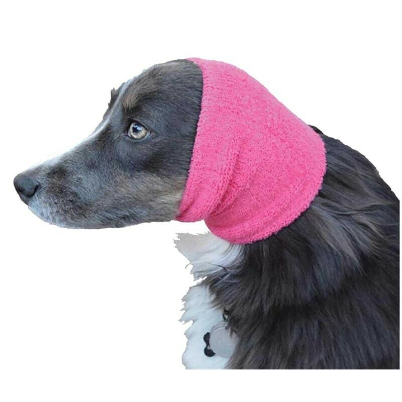 2 Pack Gentle Compression Dog Ear Band Calm Pet Anxiety Stress During