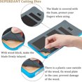 thumbnail image 3 of Leather Card Case Wallet Cutting Dies Vintage Leather with Wave Lace Card Holder Die Cutter DIY Machine Leather Card Organizer for Men & Women DIY, 3 of 8