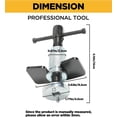 thumbnail image 2 of Brake Caliper Piston Rewind Tool, Brake Piston Wind Back Tool,Car Rear Brake Pad Wind Back Tool,Right Handle Set Brake Caliper Wind Back Tool, 2 of 5