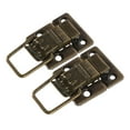 thumbnail image 3 of Shisuyan Antique Style Hasp Iron 2Pcs 1.4X1.2X0.3In, 3 of 8
