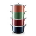 thumbnail image 6 of Granite Stone 5qt Gradient Non-stick Pot with Glass Lid, Blue, 6 of 7