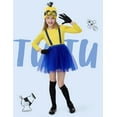 thumbnail image 3 of Joyfy Halloween Kids Costume Accessories Set with Goggles/Beanie/Yellow Tutu Shirt/Suspenders/Gloves for Halloween Fancy Party Dress up Cosplay, 3 of 9