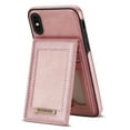 thumbnail image 6 of Feishell Wallet Case for iPhone XS Max, [RFID Blocking] Credit Card Holder Back Magnetic Buckle Luxury Premium PU Leather Purse Flip Kickstand Shockproof Cover For iPhone XS Max, Rosegold, 6 of 8