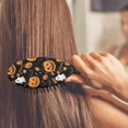 thumbnail image 3 of Happy Halloween Pumpkin Pattern Hair Brush,Girls Detangling Hair Brush,Glide Through Tangles with Ease for Wet & Dry Hair,8.8"X2.8", 3 of 7