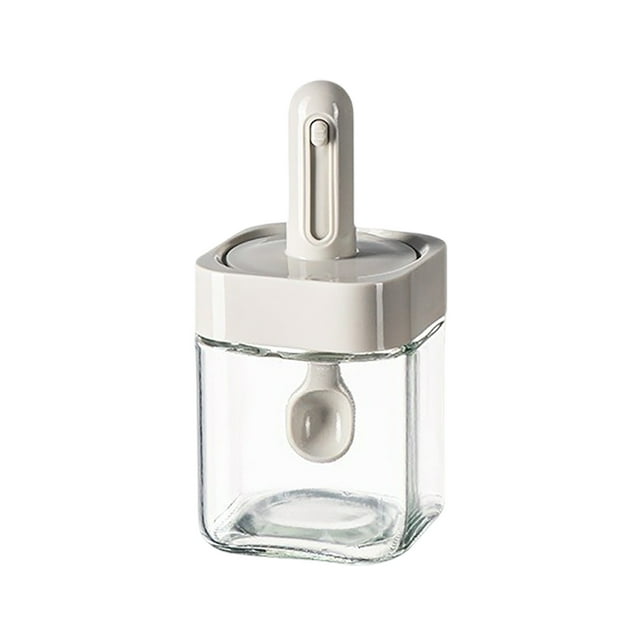 Ltdhehe Pot à Épices Carré Télescopique avec Couvercle Scellé pour Ménage
