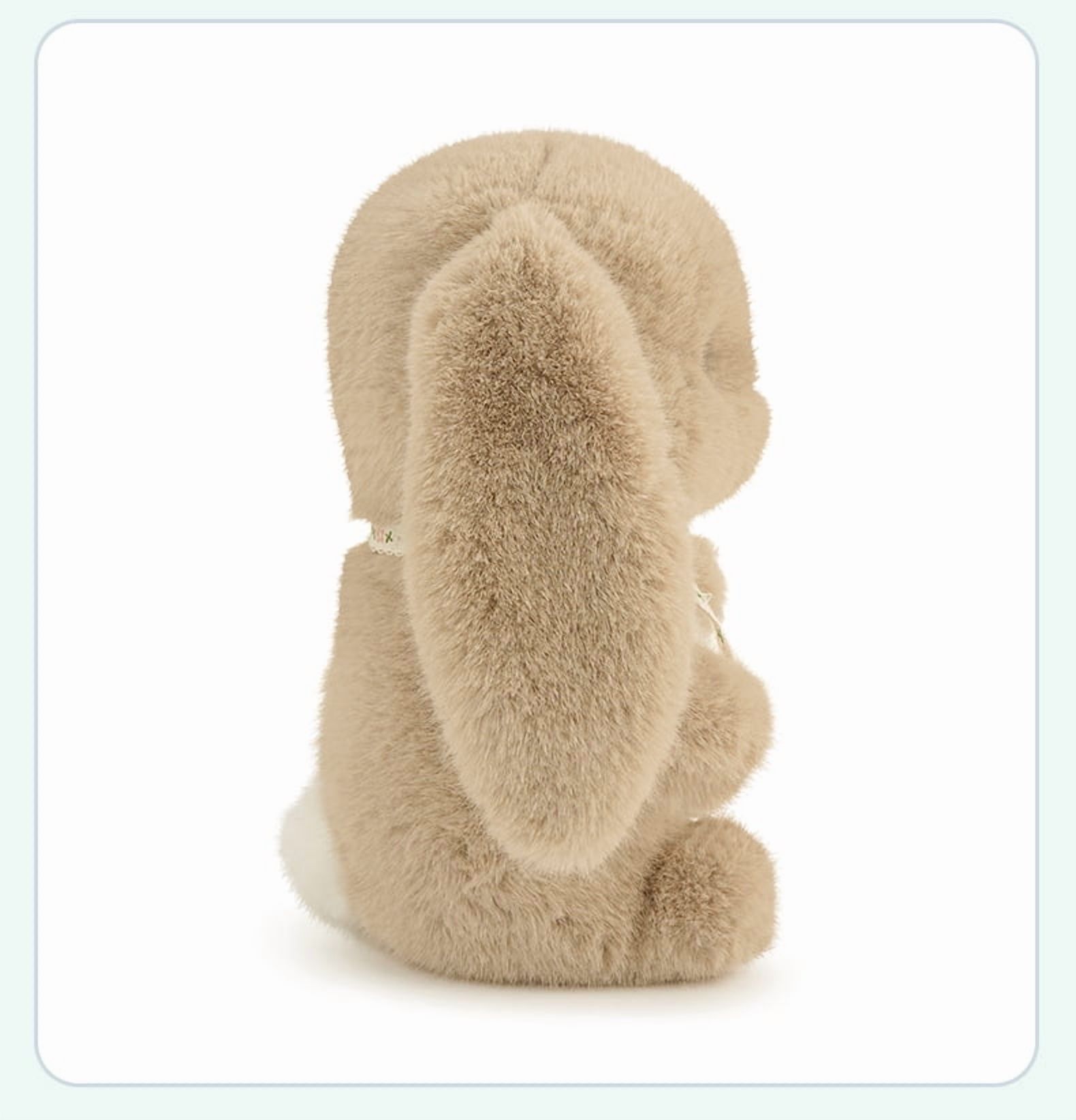 Cute Bunny Plush Toy, Soft Comfort Stuffed Animal Doll, Adorable Fluffy Rabbit Plushie for Girls, Cuddly Soothing Toy Birthday Gift for Friends and Loved Ones