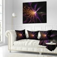 thumbnail image 3 of Designart Fractal 3D Colored Bulgy Circles - Abstract Throw Pillow - 18x18, 3 of 5