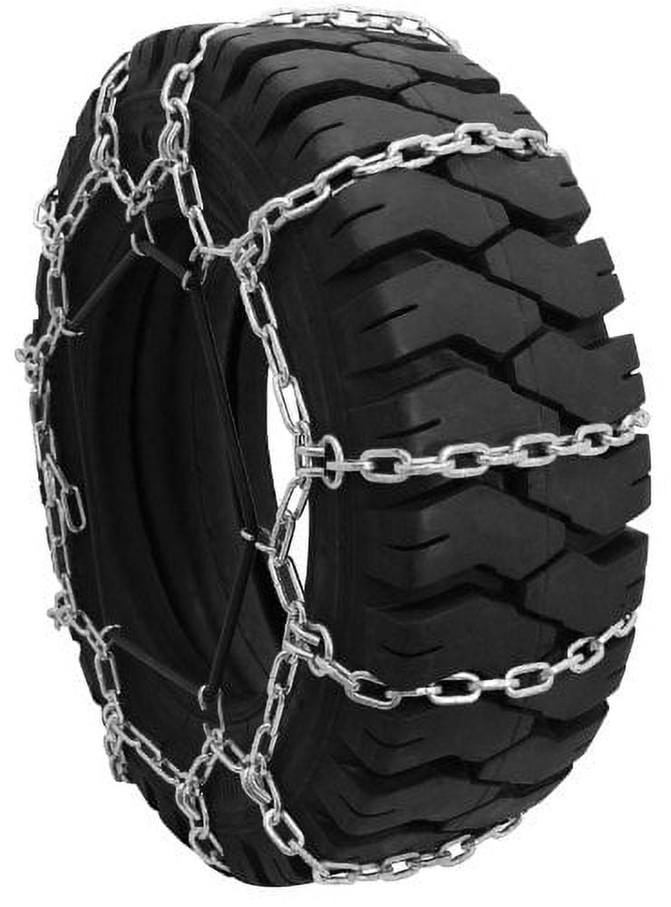 Peerless Chain Company Square Rod Forklift Tire Chains, 23X10.5X12