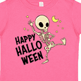 thumbnail image 4 of Inktastic Happy Halloween with Dancing Skeleton Boys or Girls Toddler T-Shirt, 4 of 5