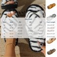 thumbnail image 3 of uublik Womans Fuzzy Slippers Indoor Home Slippers House Slippers Open-Toe Breathable Winter Indoor Slippers, Khaki, 3 of 5