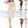 thumbnail image 3 of NominalSnug Womens Thermal Underwear Sets Built in Bra Long Sleeve Winter Warm Base Layer Top Pants for Cold Wearther Loungewear, 3 of 8