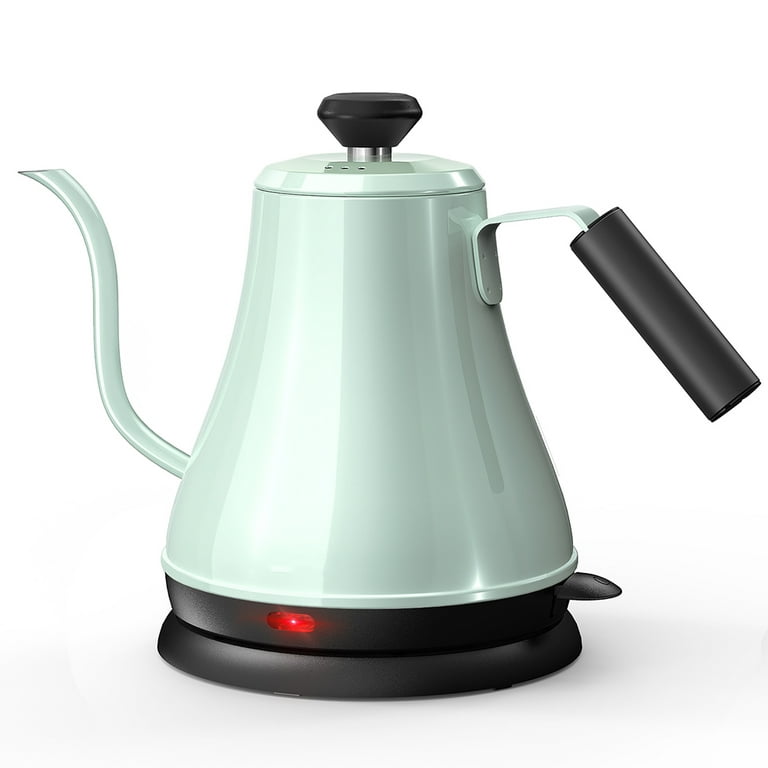 Gooseneck Electric Kettle, Maestri House 1L Temperature Control Pour-over  Coffee and Tea Kettle