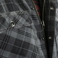 thumbnail image 3 of RST Lumberjack CE Mens Button Up Long Sleeve Protective Shirt Gray XXL, 3 of 7
