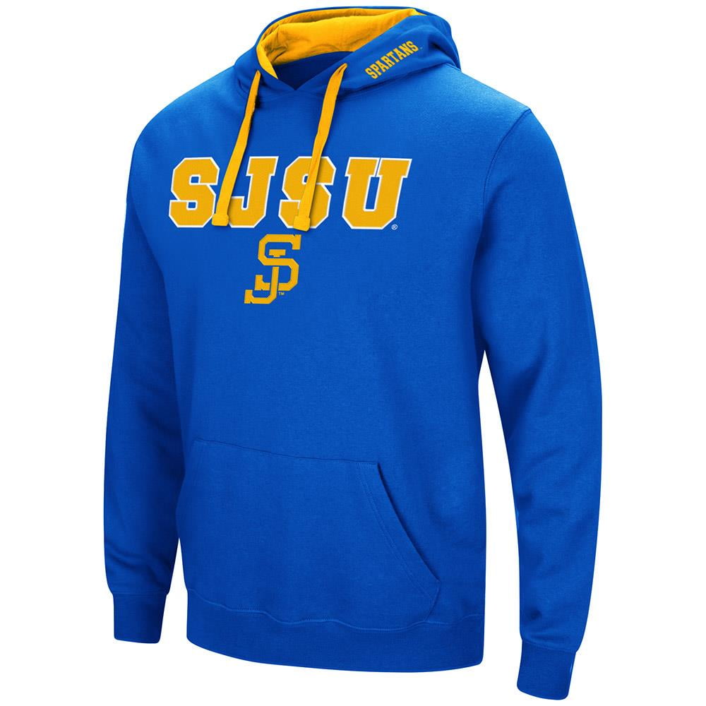 Mens San Jose State Spartans Pull-over Hoodie L by Colosseum