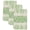 Green, Sage, Beige, variant on Beige Green Botanical Kitchen Towels Set of 1, Farmhouse Pastoral Leaves Burlap Absorbent Dish Towels for Kitchen, Microfiber Hand Towel, Quick Drying Tea Towel for Cleaning Decorative Dishcloths