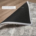 thumbnail image 6 of Addison Rugs Dream Shag Premium Machine Washable Transitional Squares Gray Rectangle Rug, 9' x 12', 6 of 8