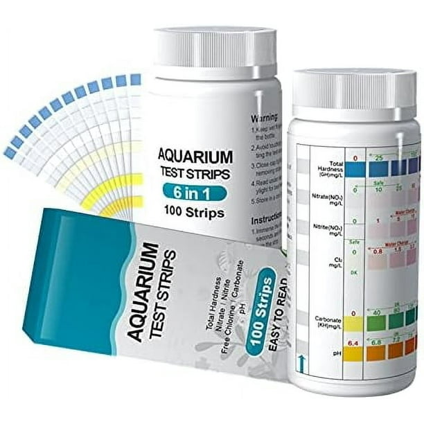 View of Aquarium Test Strips, Multi Parameter Testing Offers Comprehensive ...