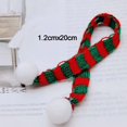 thumbnail image 1 of 10p Mini Knitting Scarf Socks Doll Scarf Brooch Sweater Pins Badge Collar Clothes Doll Accessories DIY Craft Christmas Ornaments, 1 of 4