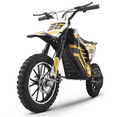thumbnail image 5 of HOVERHEART Mini Motorized Dirt Bikes 250W, 13 MPH Top Speed, Dual Suspension(Yellow), 5 of 10