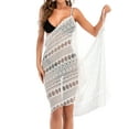 thumbnail image 3 of Women's Sexy Bikini Cover Up Summer Backless Swimsuit Bikini Beach Swimwear Cover up, 3 of 6