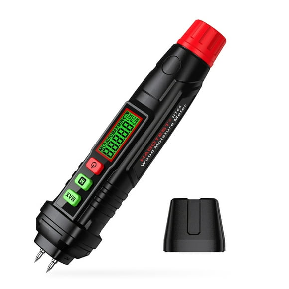 HABOTEST Wood Moisture Meter with HD LCD Backlight Display Portable