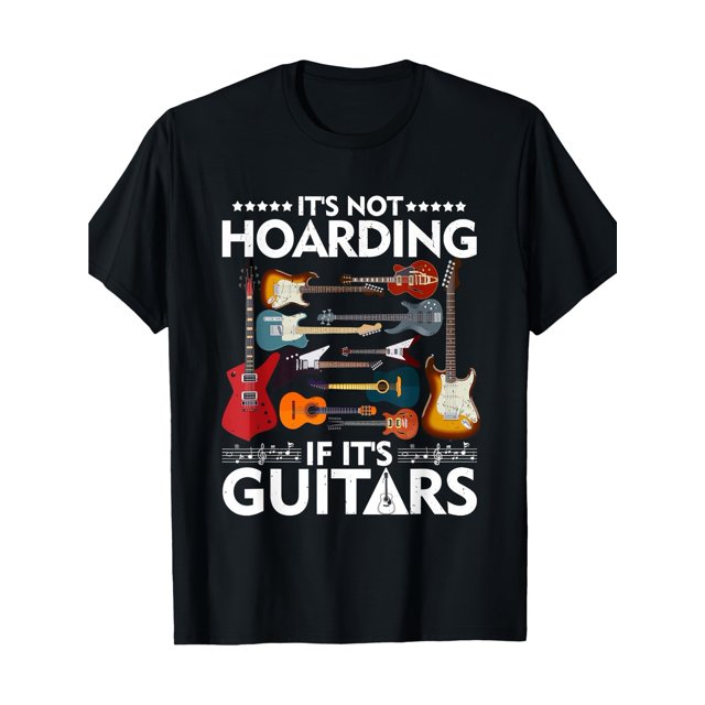 100% Cotton Musician's T-Shirt - Soft, Breathable, 220g, Ideal for Guitar Enthusiasts